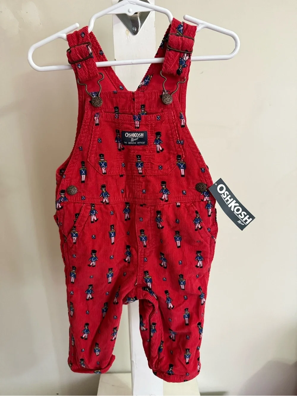 NWT Oshkosh B’Gosh Toy Soldier Overalls